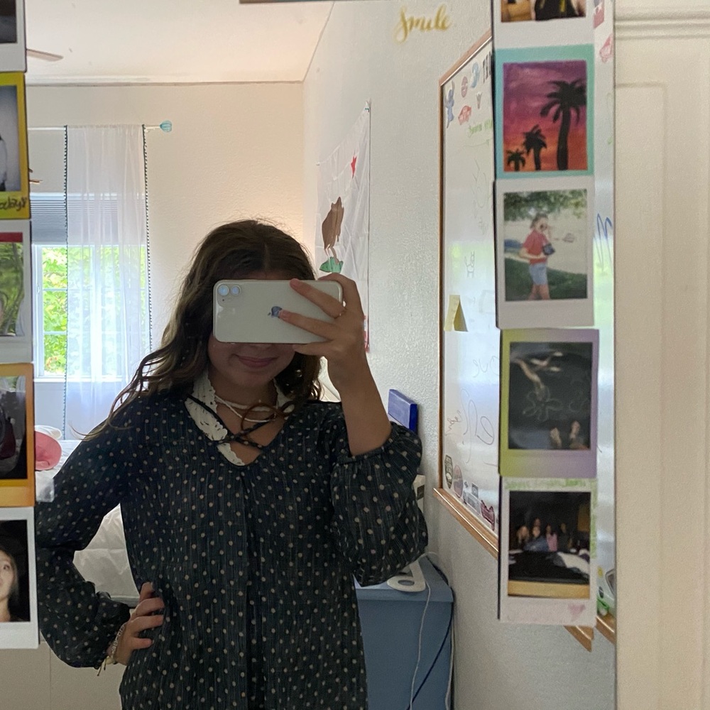 Polka Dot Blouse